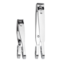 Large Carbon Steel Nail Clippers with Long Handle for Manicure