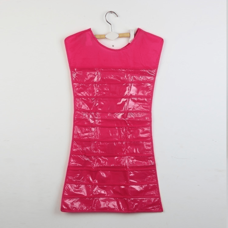 Non-woven Jewelry Hanging Bag - Vest Shaped Storage Bag