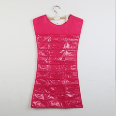 Non-woven Jewelry Hanging Bag - Vest Shaped Storage Bag