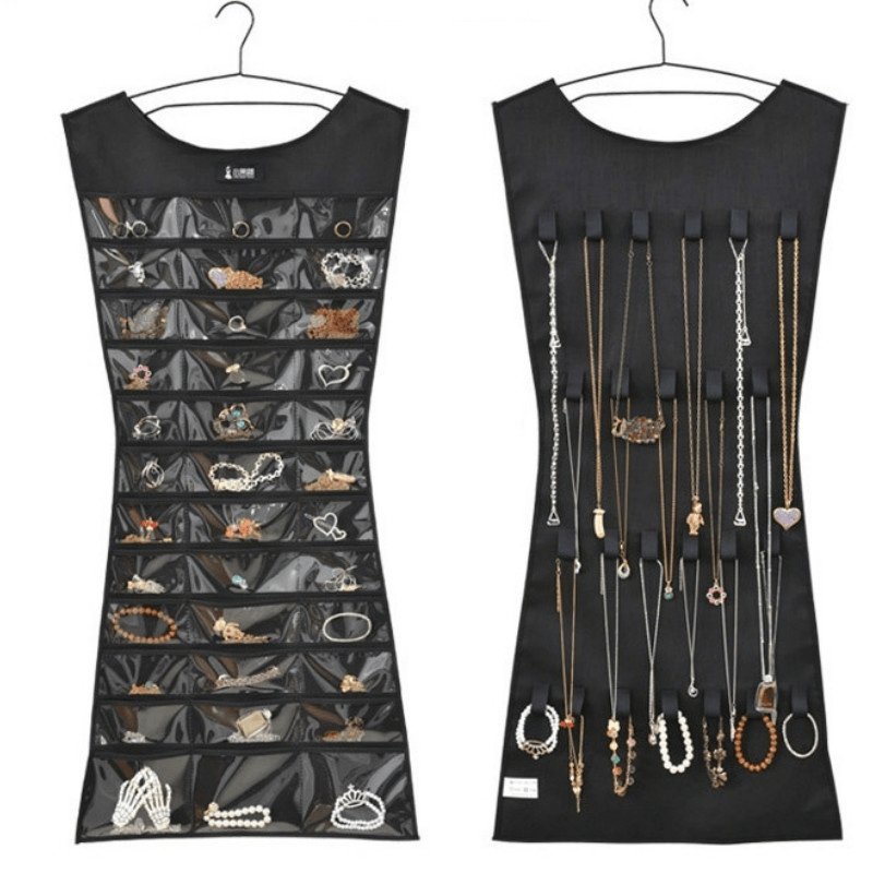 Non-woven Jewelry Hanging Bag - Vest Shaped Storage Bag