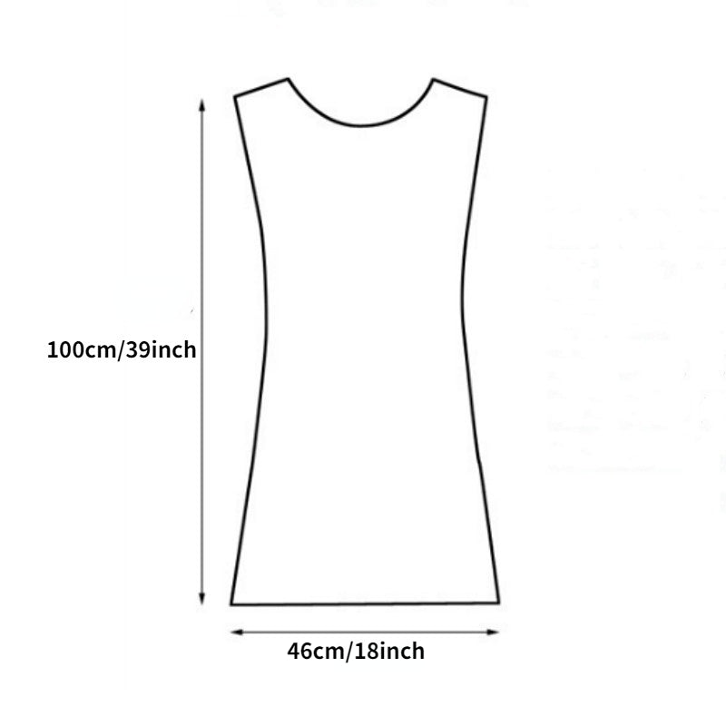 Non-woven Jewelry Hanging Bag - Vest Shaped Storage Bag