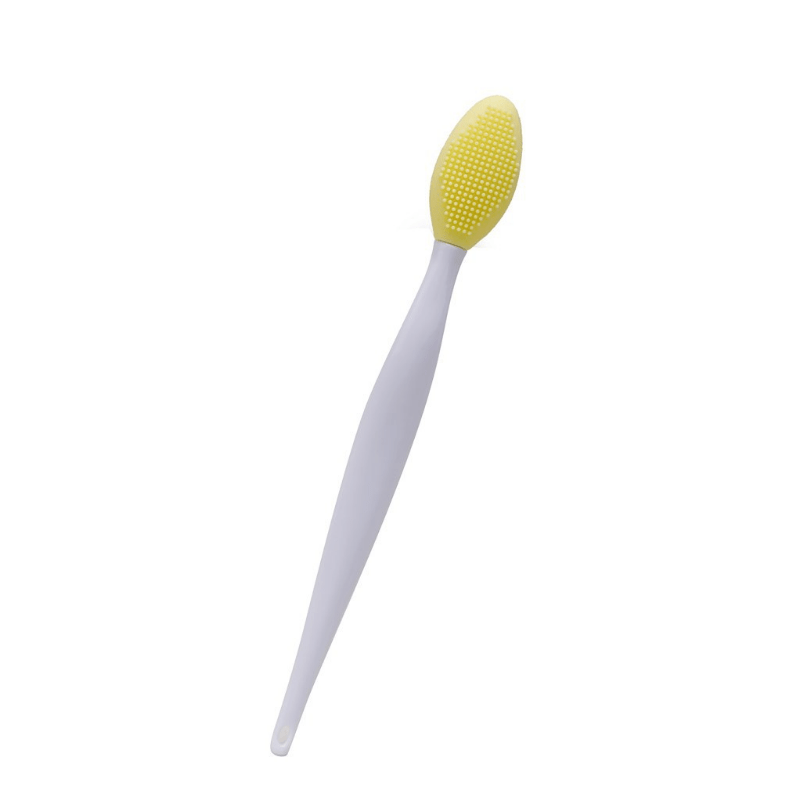 Double Sided Silicone Nose Clean Brush Facial Blackheads Exfoliating