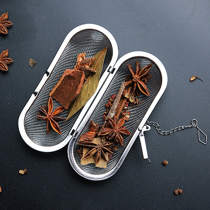 Stainless Steel Infuser for Loose Tea and Spices - Fine Mesh Strainer