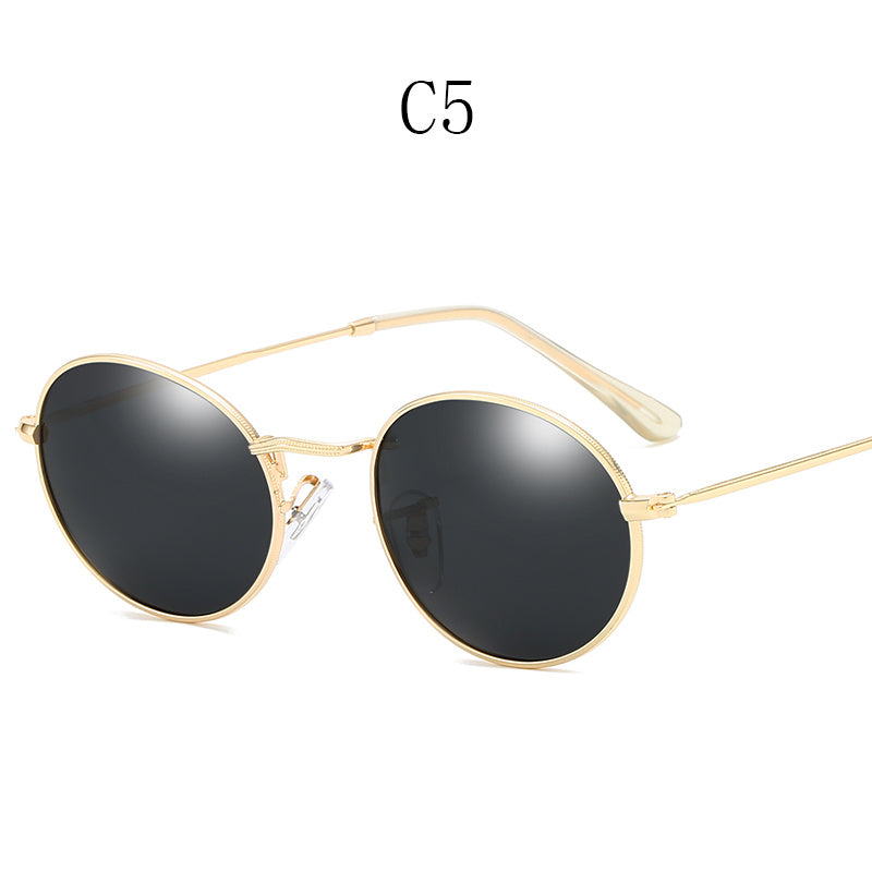 Round UV Blocking Driving Glasses Unisex Sunshades