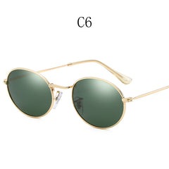 Round UV Blocking Driving Glasses Unisex Sunshades