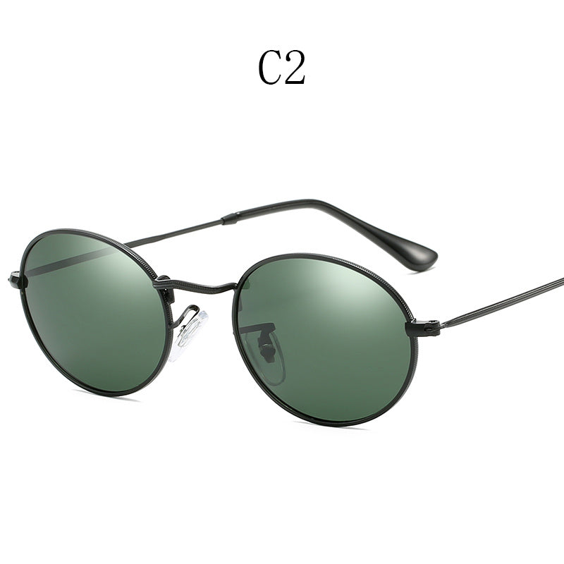 Round UV Blocking Driving Glasses Unisex Sunshades