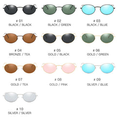 Round UV Blocking Driving Glasses Unisex Sunshades