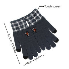 Classic Winter Touch Screen Plush Gloves & Mittens