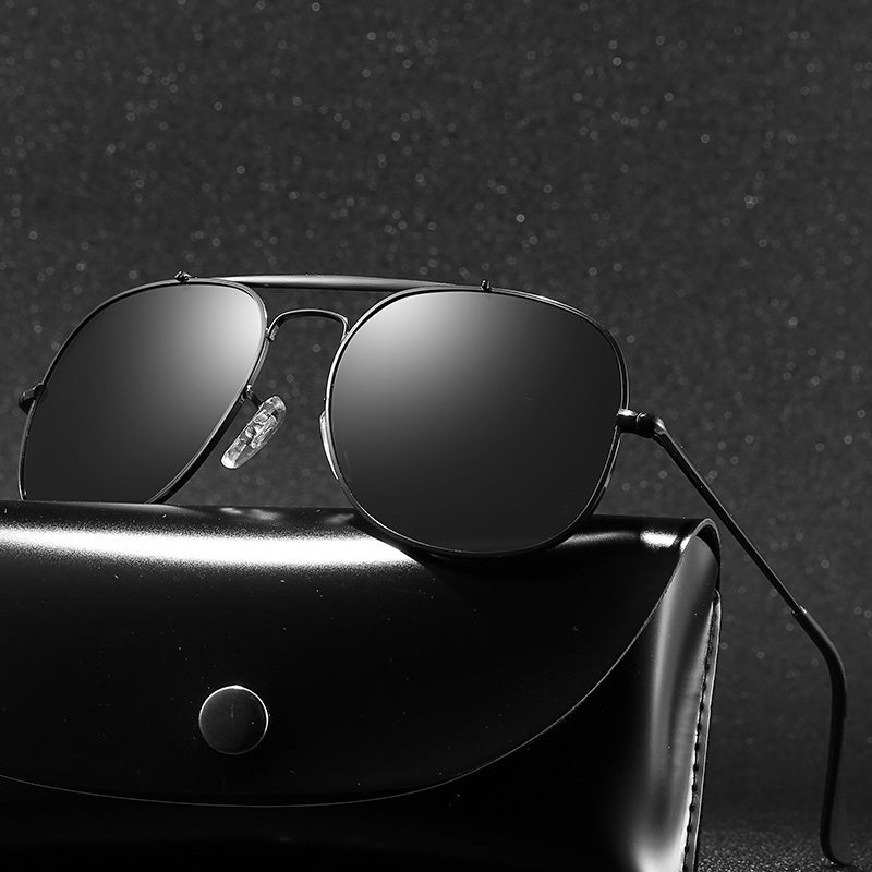 Unisex Aviator Sunglasses Oversized Polarized Sunscreen Glasses