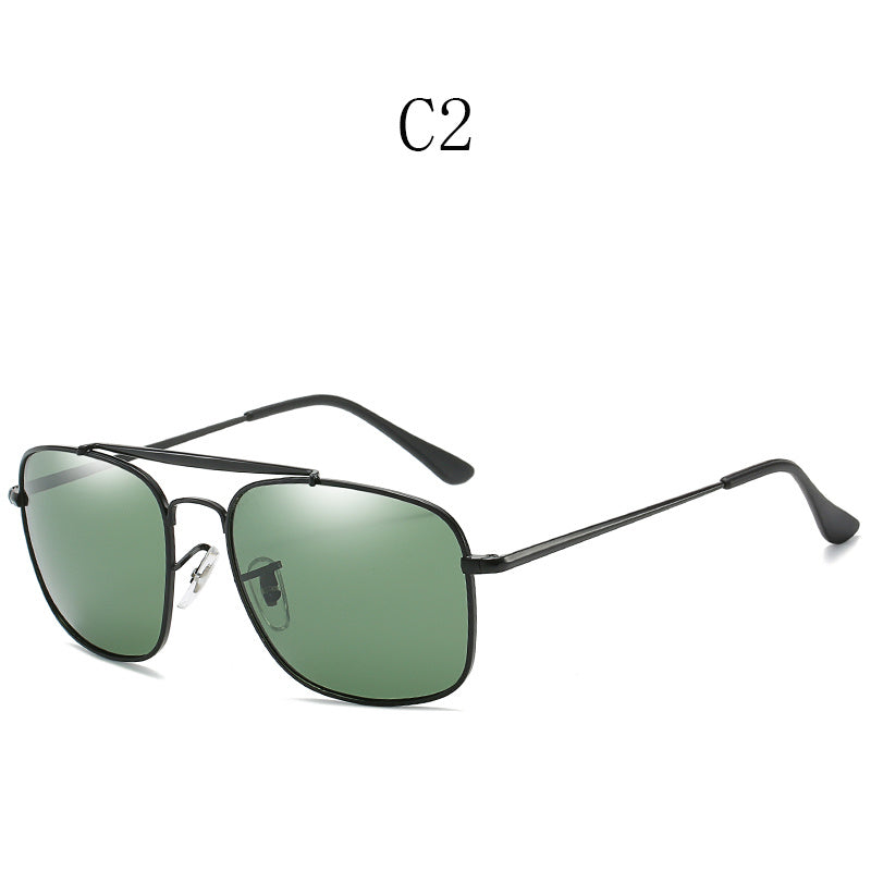 Unisex Aviator Sunglasses Oversized Polarized Sunscreen Glasses