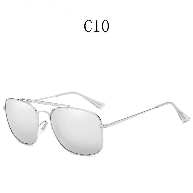 Unisex Aviator Sunglasses Oversized Polarized Sunscreen Glasses
