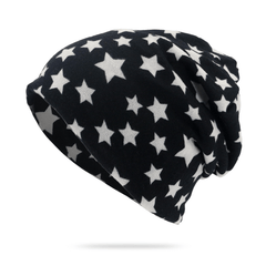 Womens Baggy Slouchy Beanie & Infinity Scarf Set Men Unisex Cap Headwear