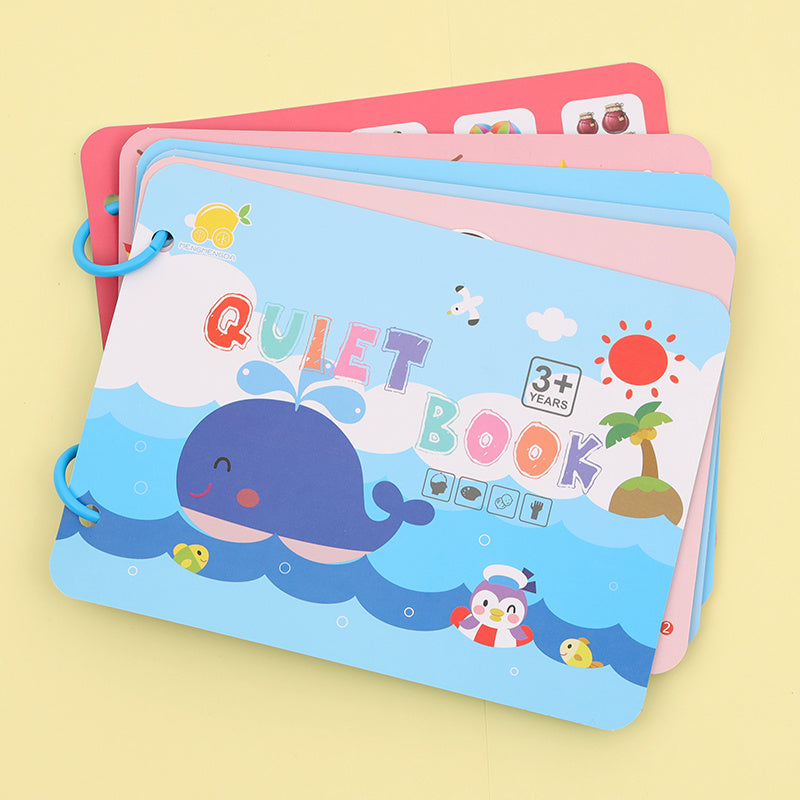 Kids Quiet Book Baby Busy Book Early Learning Toys For Toddlers