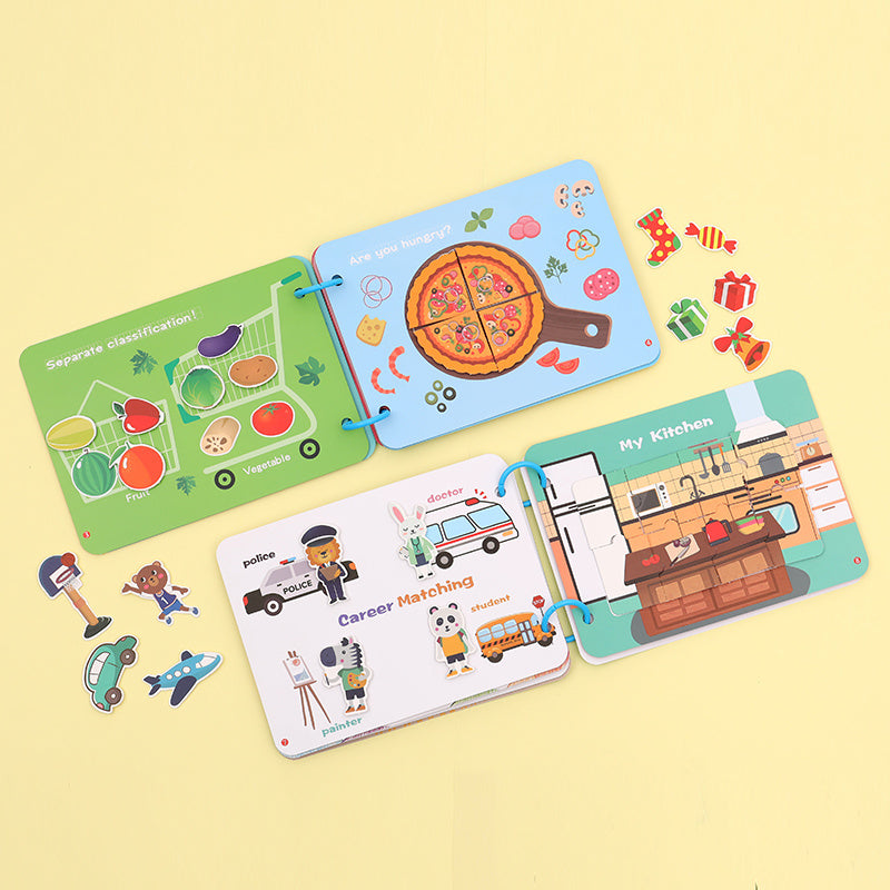 Kids Quiet Book Baby Busy Book Early Learning Toys For Toddlers
