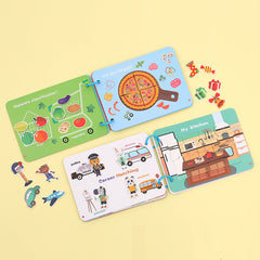 Kids Quiet Book Baby Busy Book Early Learning Toys For Toddlers