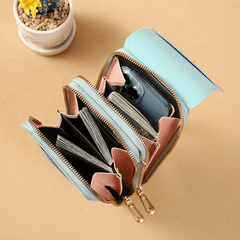Women's Crossbody Bag Double Layer Shoulder Bags Touch Screen Phone Bags