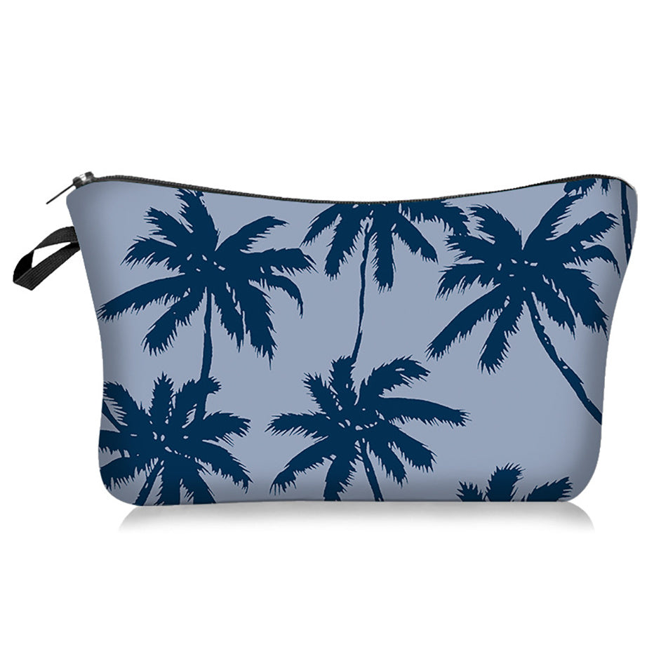 Travel Cosmetic Bag with Zipper - Portable Toiletry Wash Bag