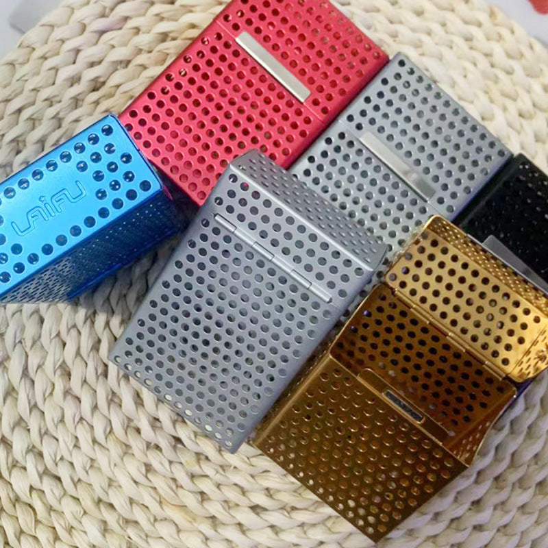 Men's 20-pack Stainless Steel Cigarette Case