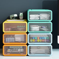 Desktop Shelf Drawer Storage Box Desk Organizer