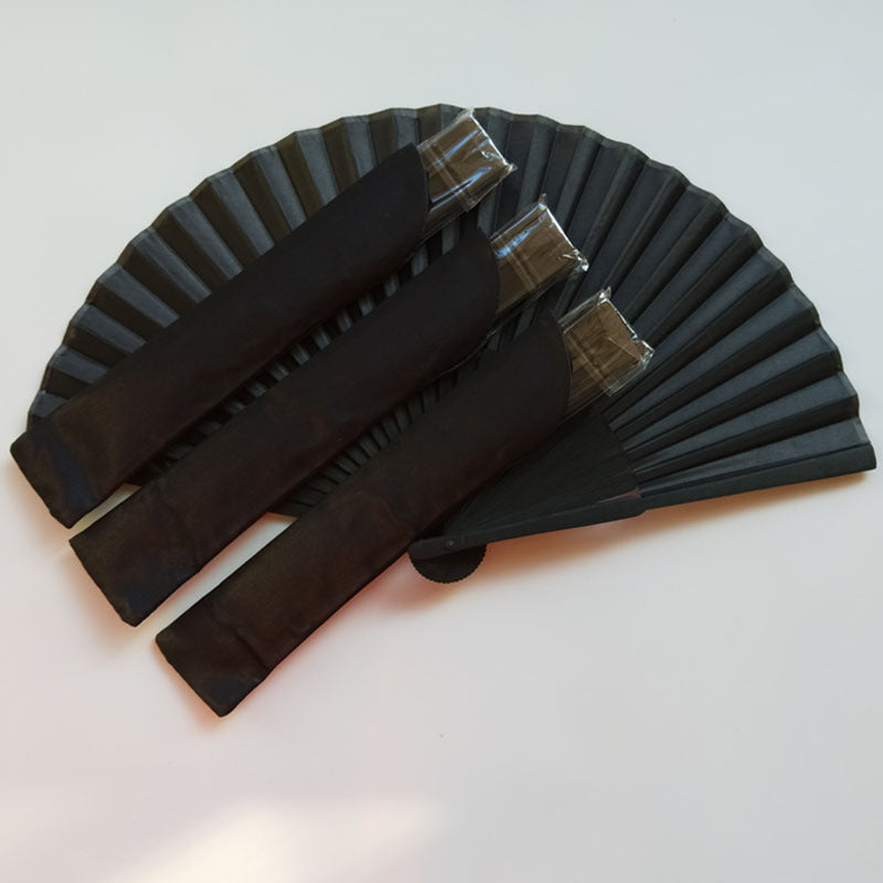 Vintage Hand Fan Folding Fan Wedding Party Chinese Hanfu Fan