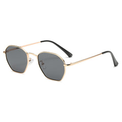 Vintage Gradient Sunglasses Metal Eyewear for Women