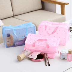 Waterproof Makeup Cosmetic Bag Travel Toiletry Organizer