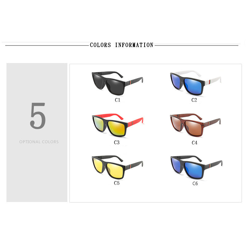 Men's Polarized Sunglasses Driving Hiking Fishing UV400 Eyewear