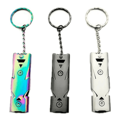Stainless Steel Emergency Whistle for Survival