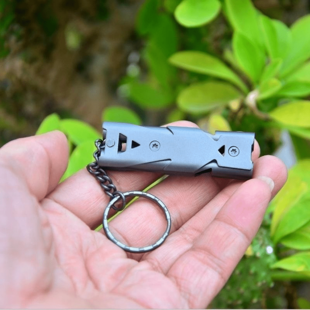 Stainless Steel Emergency Whistle for Survival