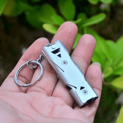 Stainless Steel Emergency Whistle for Survival