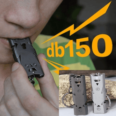 Stainless Steel Emergency Whistle for Survival