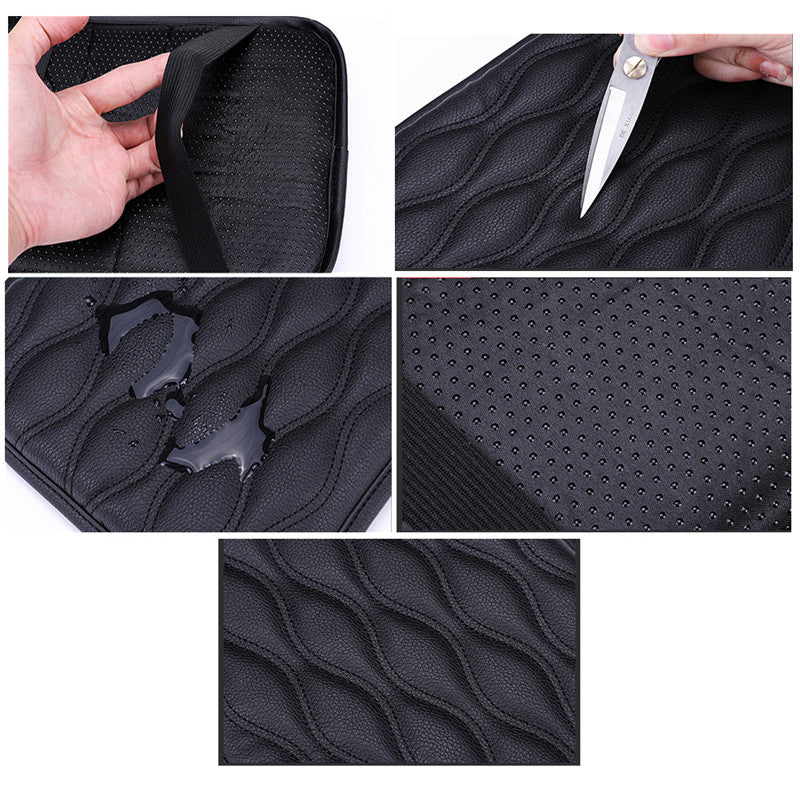 1PC Leather Car Armrest Mat Universal Auto Armrests Storage Box Mats