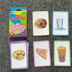 36pcs Double Sided Flash Cards for Kids' Cognitive Development
