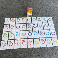 36pcs Double Sided Flash Cards for Kids' Cognitive Development