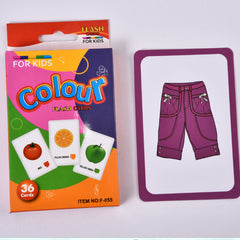 36pcs Double Sided Flash Cards for Kids' Cognitive Development
