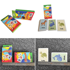 36pcs Double Sided Flash Cards for Kids' Cognitive Development