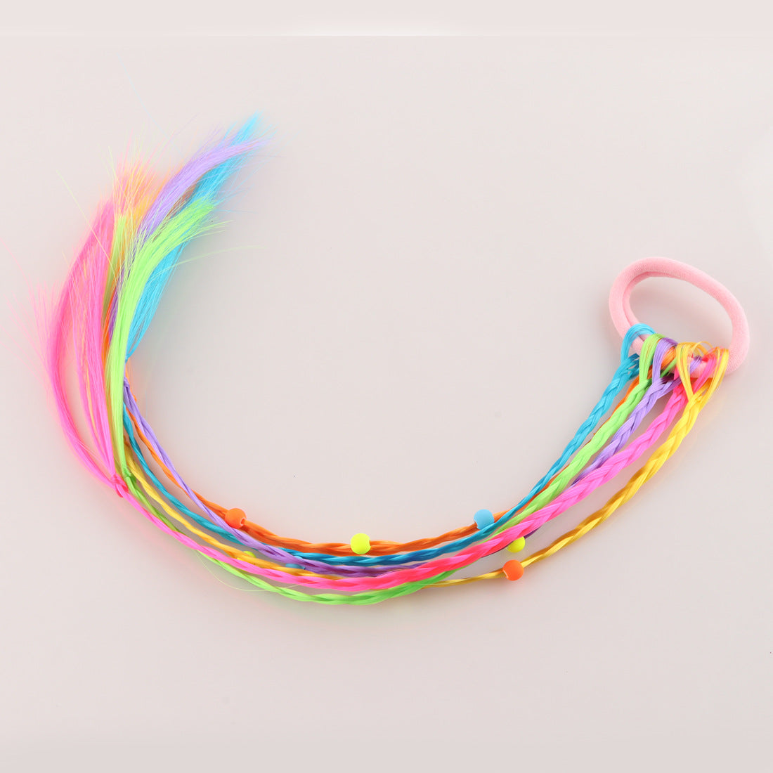 Braided Hair Head Gradient Rubber Band Hair Tie Girl Tied Hair
