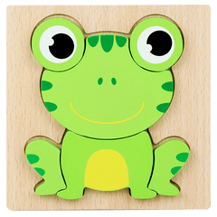 Kindergarten Children's Animal Awareness Wooden Puzzle Toy