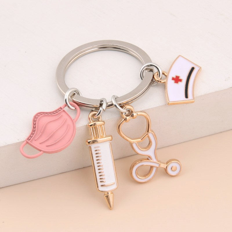 Doctor Themed Keychain for Medical Professionals