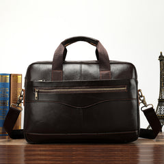 Business Men's Briefcase Leather Men's Bag Computer Bag