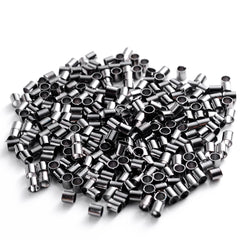 500pcs Tube Crimp End Beads Spacer for DIY Jewelry Making