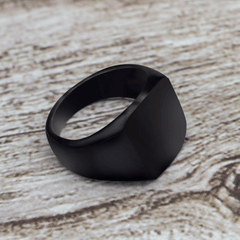 Men's Square Ring Wedding Engagement Jewelry Casual Accessories Gift