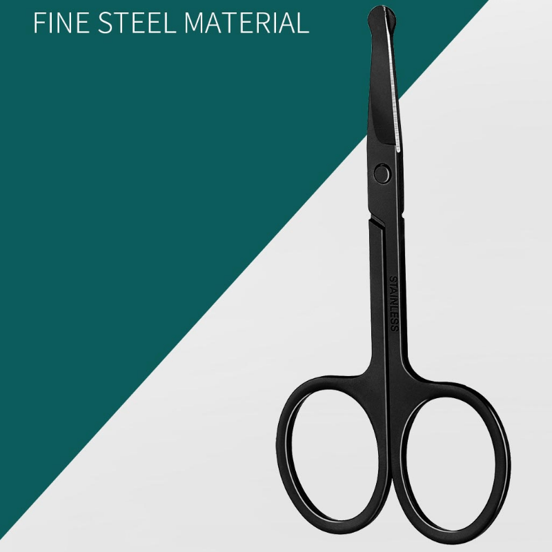 Unisex Stainless Steel Nose Hair Trimmer & Eyebrow Tool
