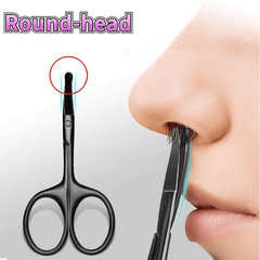 Unisex Stainless Steel Nose Hair Trimmer & Eyebrow Tool