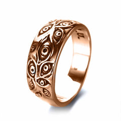 Gothic Eye Ring Hip Hop Accessories
