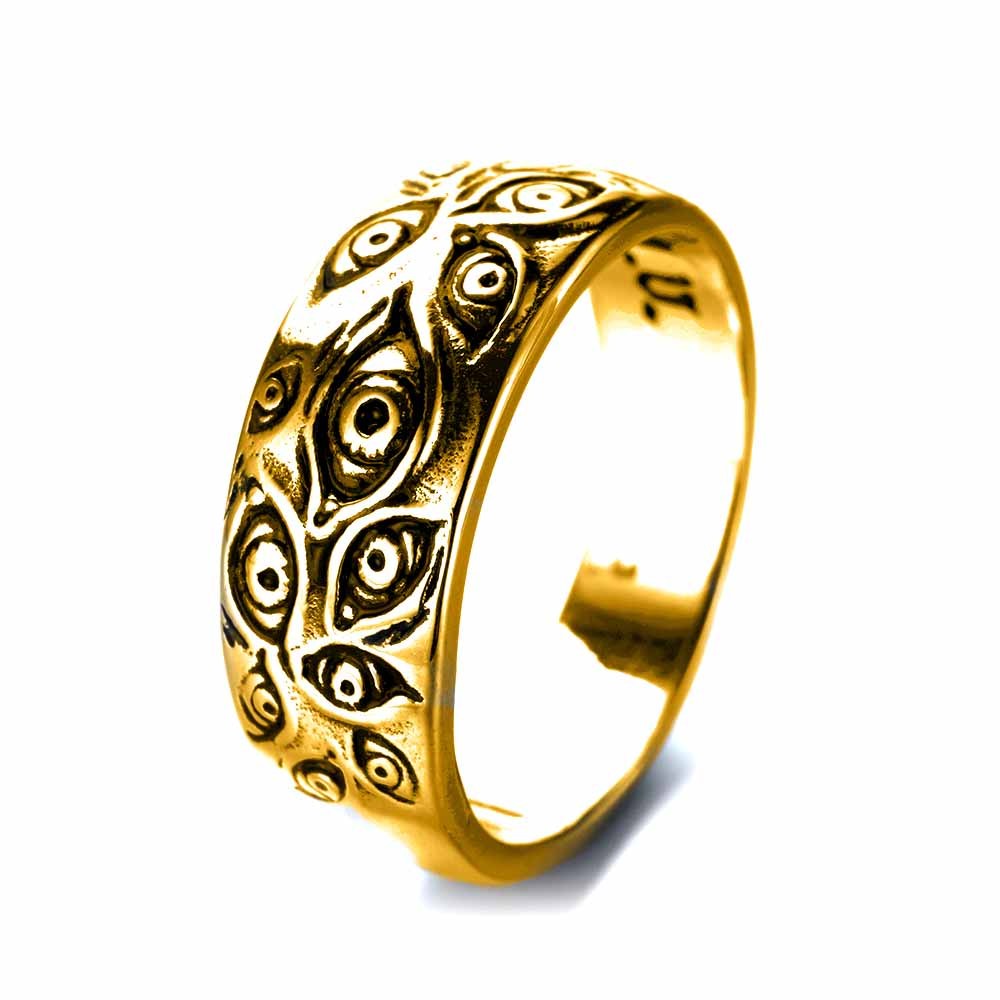 Gothic Eye Ring Hip Hop Accessories