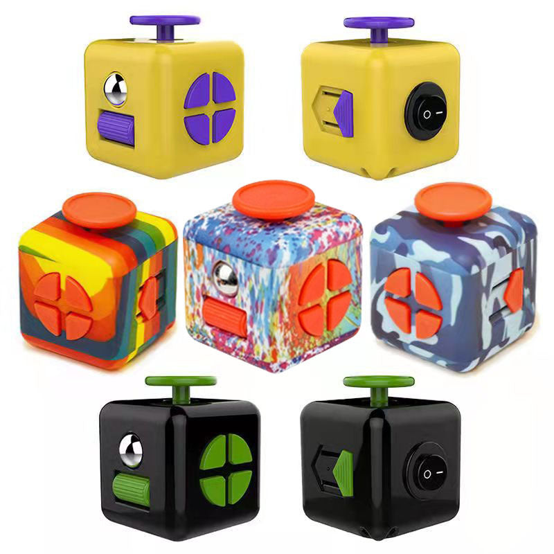 Fidget Dice Toy Cubes Anti Stress Hand Toys Child Aldult