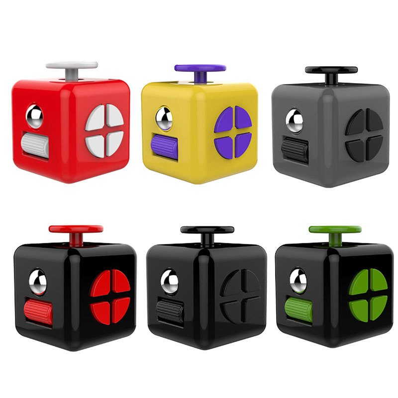 Fidget Dice Toy Cubes Anti Stress Hand Toys Child Aldult