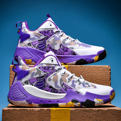 Mesh Breathable Print Basketball Shoes Women's Footwear