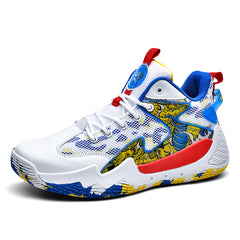 Mesh Breathable Print Basketball Shoes Women's Footwear
